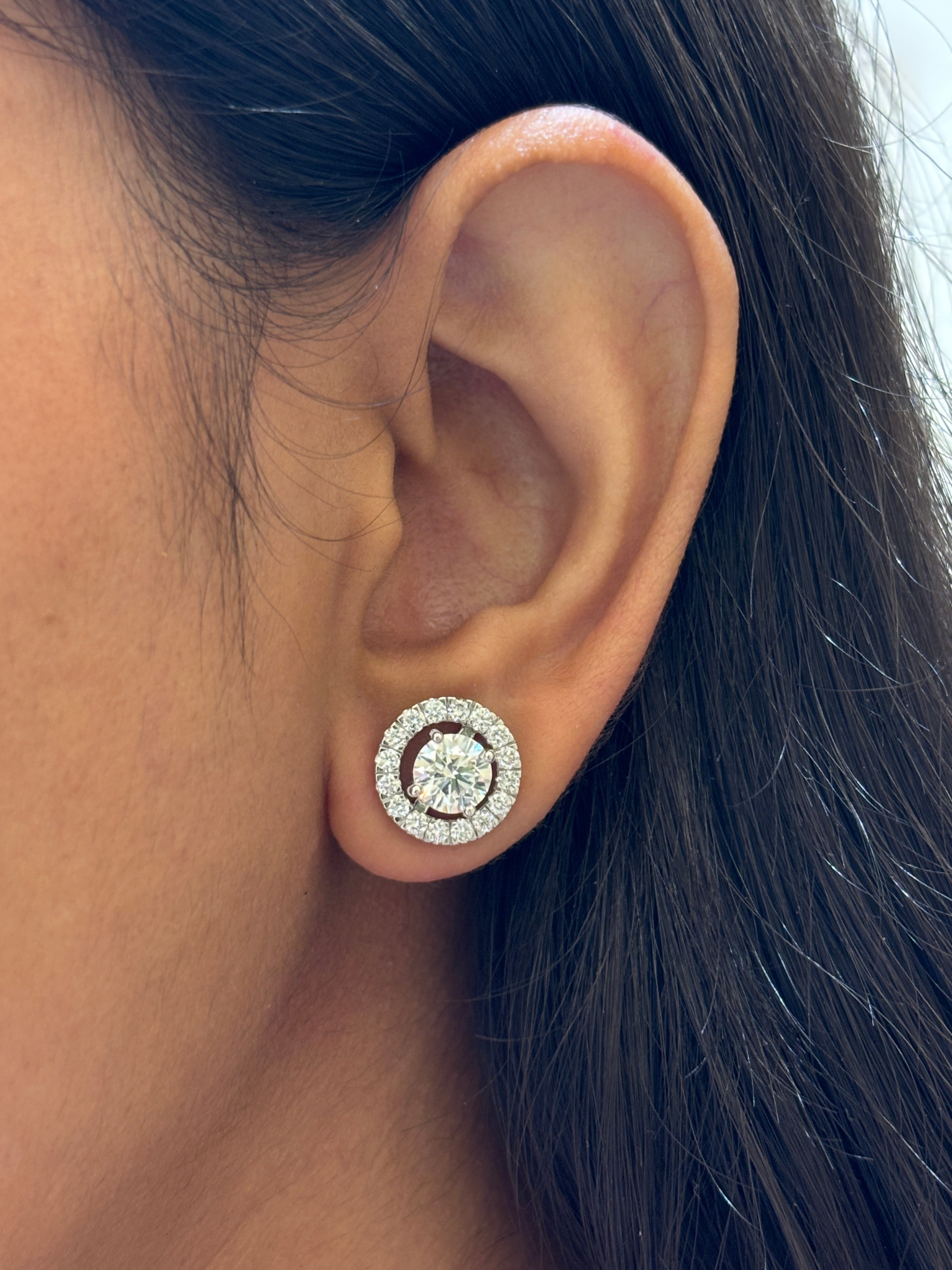 Silent Bloom Lab Diamond Earring - Fiona Diamonds - Fiona Diamonds