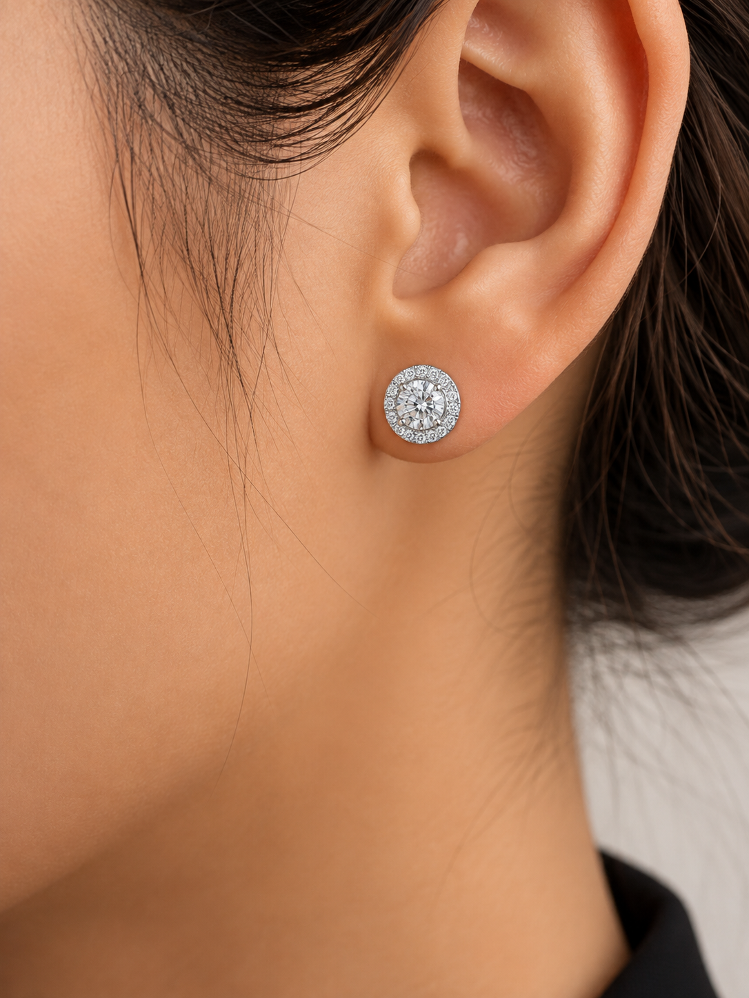 Soraya Lab Diamond Earring