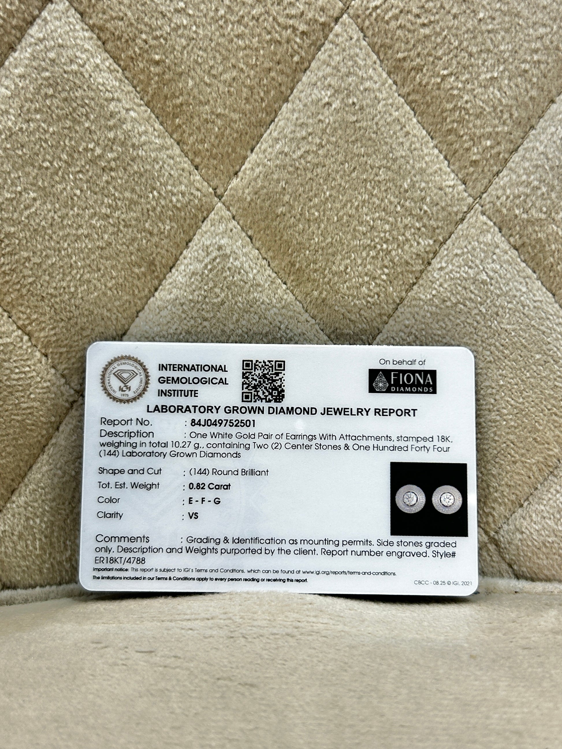 Amavelle Solis Lab Diamond Ring