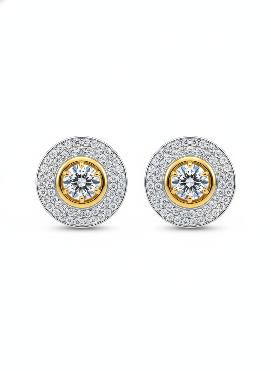 Orbit Drop Lab Diamond Earring