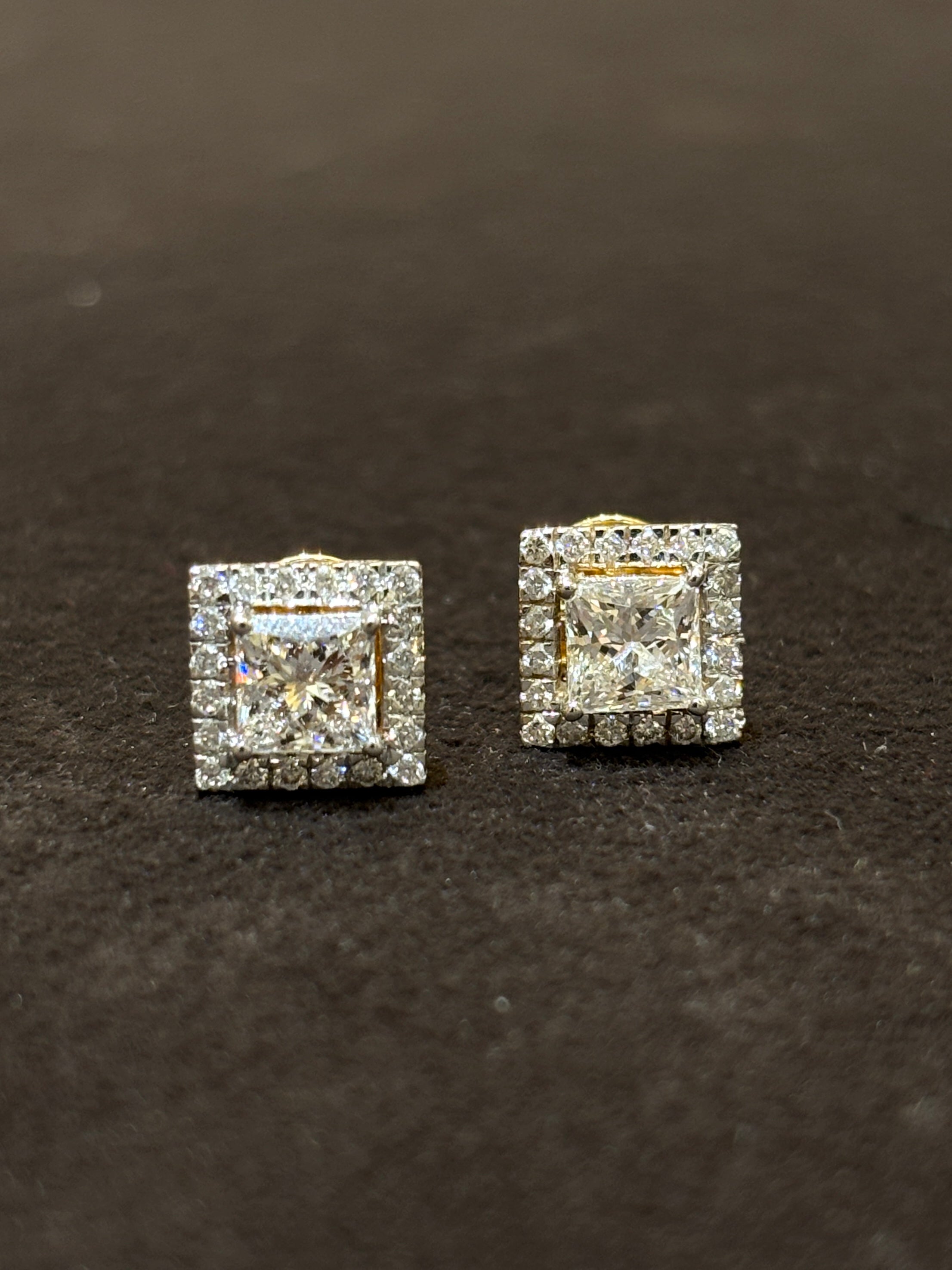 Hidden Oath Lab Diamond Earring - Fiona Diamonds - Fiona Diamonds