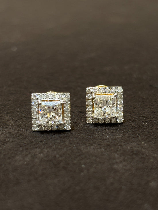 Hidden Oath Lab Diamond Earring - Fiona Diamonds - Fiona Diamonds