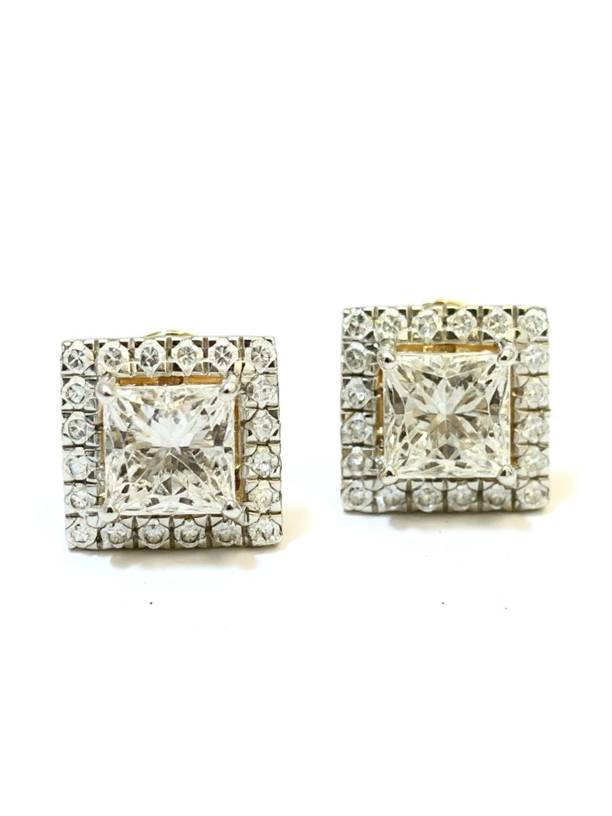 Hidden Oath Lab Diamond Earring - Fiona Diamonds - Fiona Diamonds