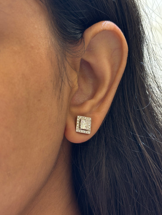 Hidden Oath Lab Diamond Earring - Fiona Diamonds - Fiona Diamonds