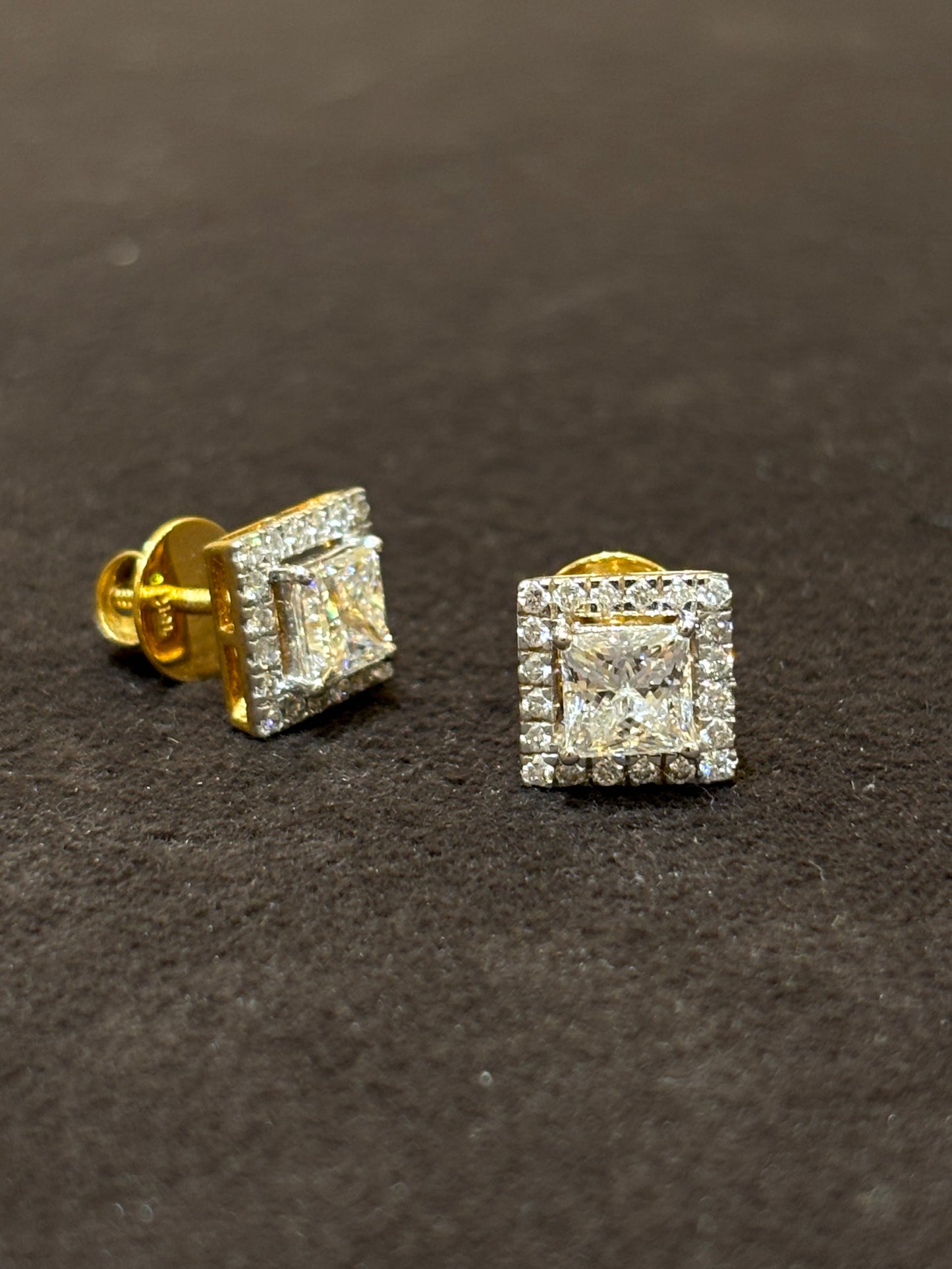 Hidden Oath Lab Diamond Earring - Fiona Diamonds - Fiona Diamonds