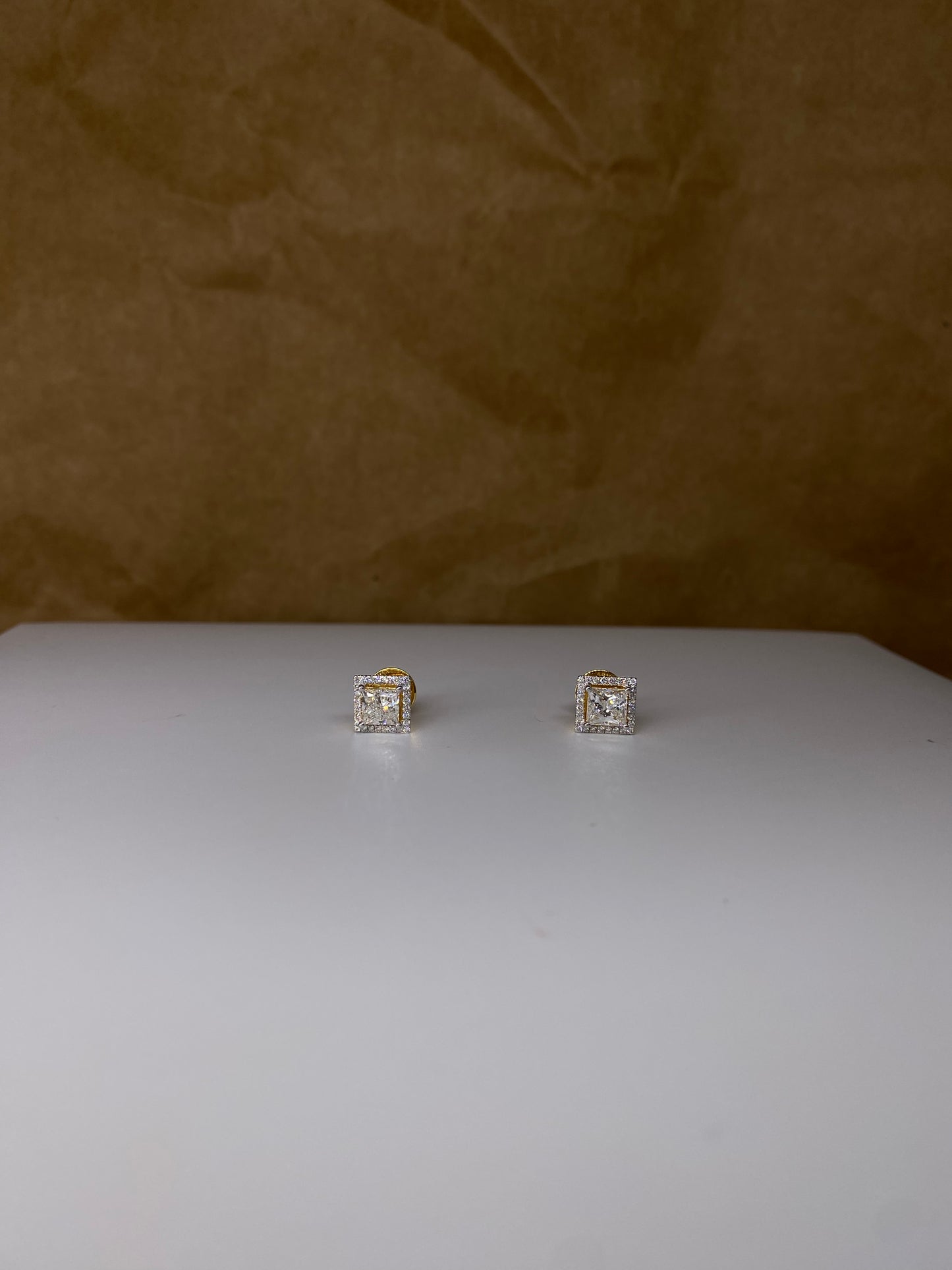 Rhea Bloom Lab Diamond Earring