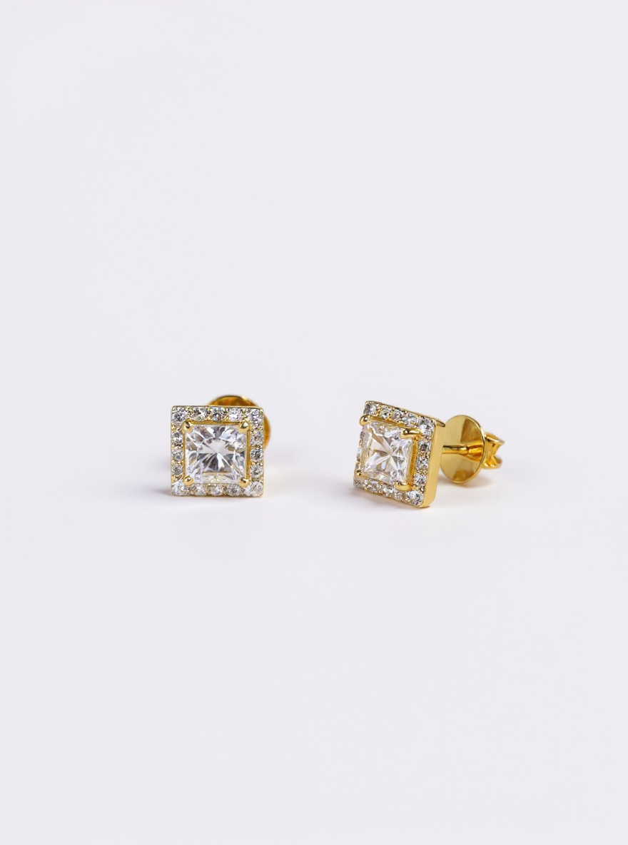 Rhea Bloom Lab Diamond Earring