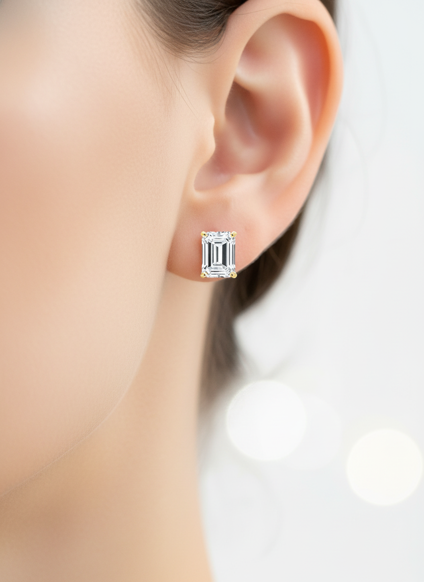 Haven Stud Lab Diamond Earring