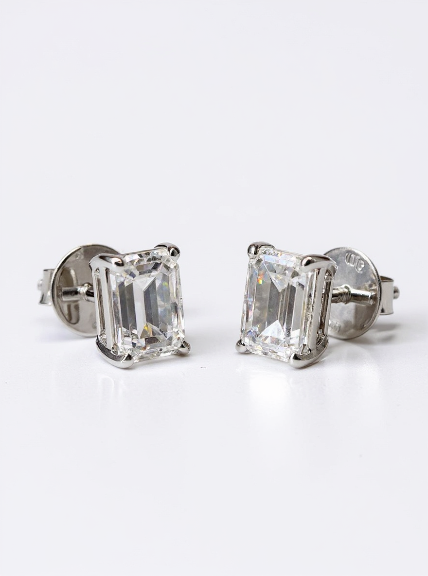 Celene Petal Lab Diamond Earring