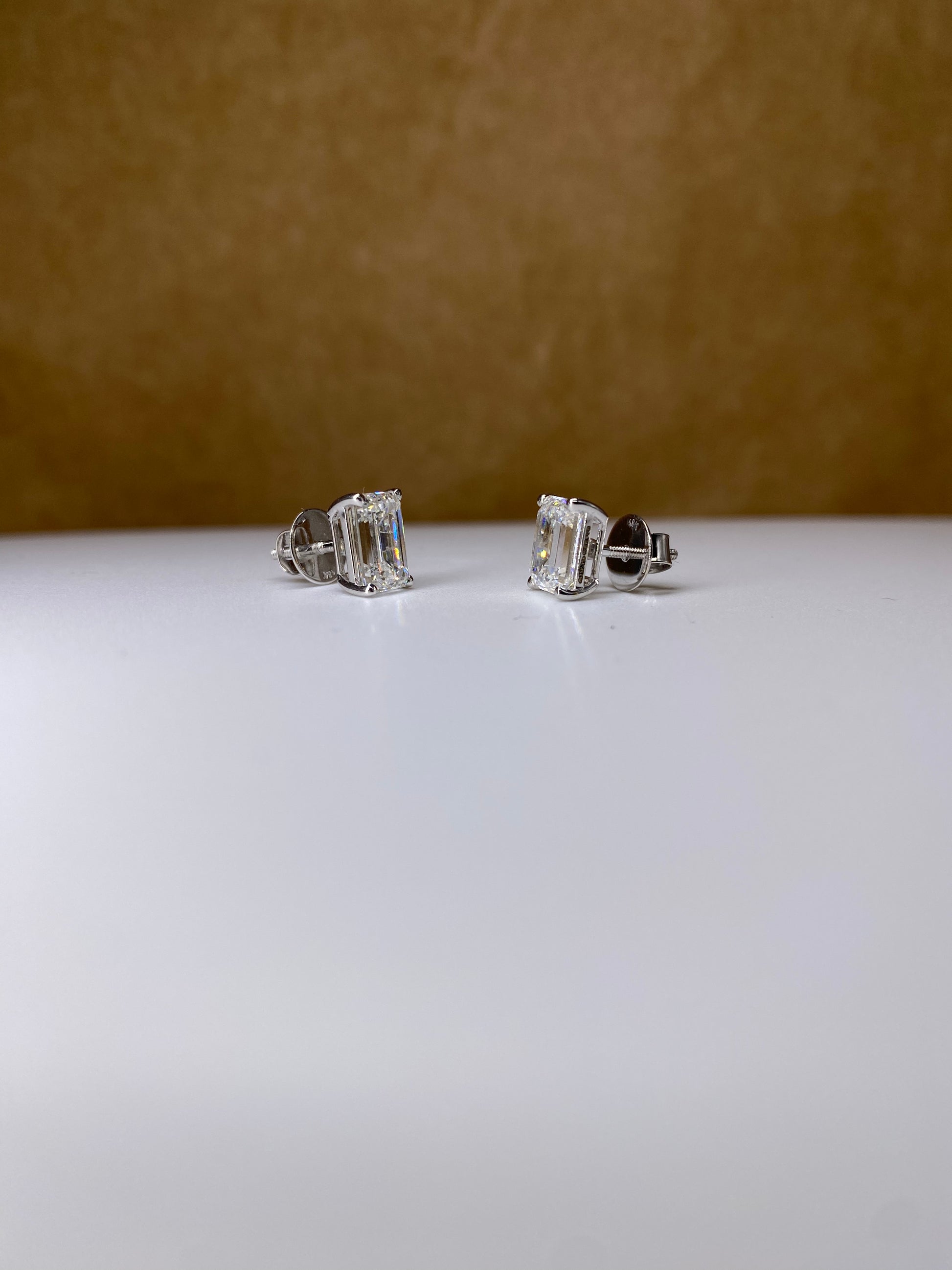 Celene Petal Lab Diamond Earring