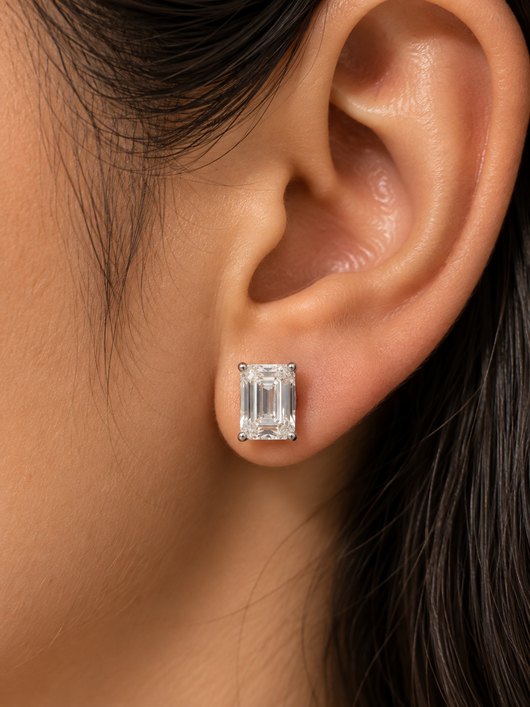 Thyrvane Calreth Lab Grown Diamond Earring