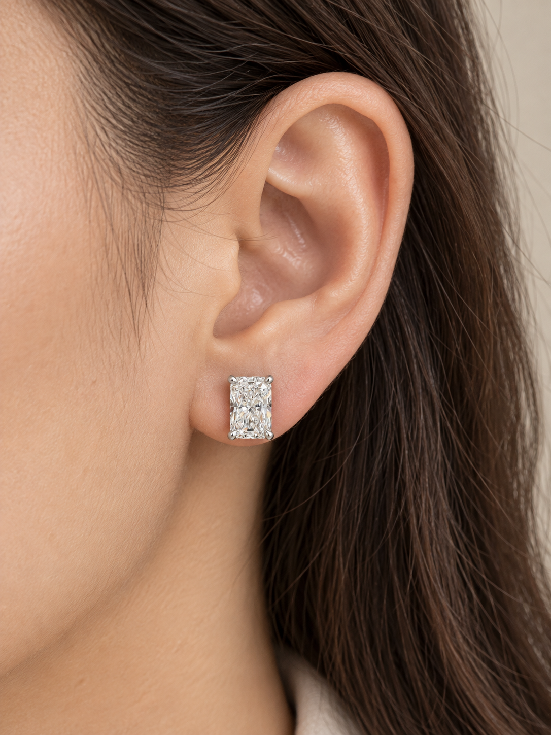 Elvrane Mircal Lab Grown Diamond Earring
