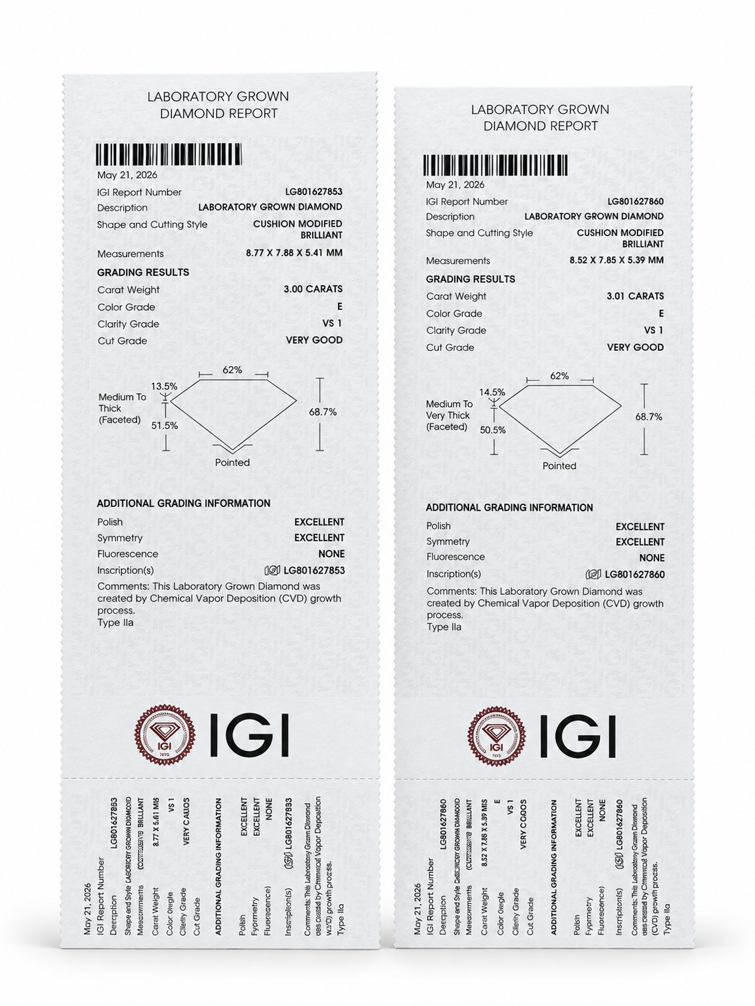 Calreth Drolcal Lab Grown Diamond Earring
