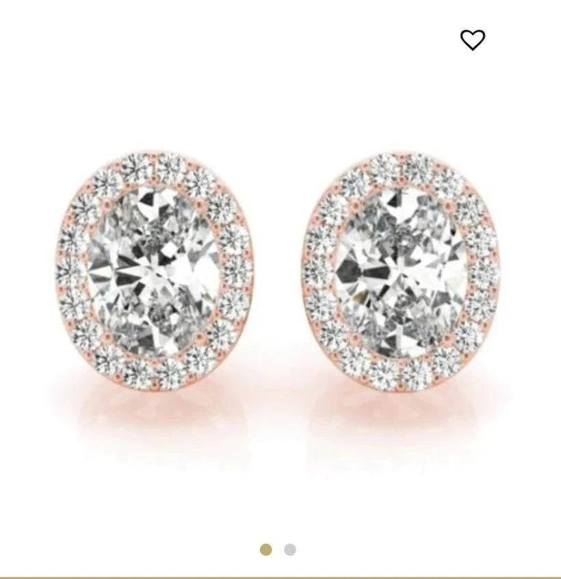 Anaya 1.5ct Lab Diamond Earring - Fiona Diamonds - Fiona Diamonds