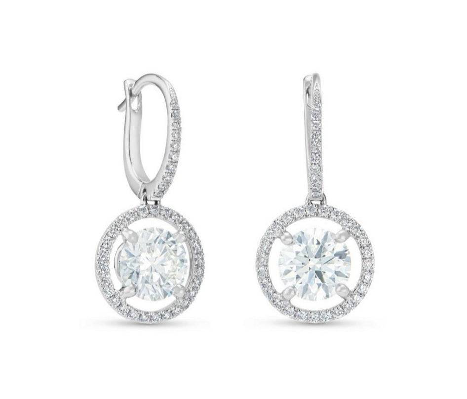 Umaa 2.5ct Lab Diamond Earring - Fiona Diamonds - Fiona Diamonds