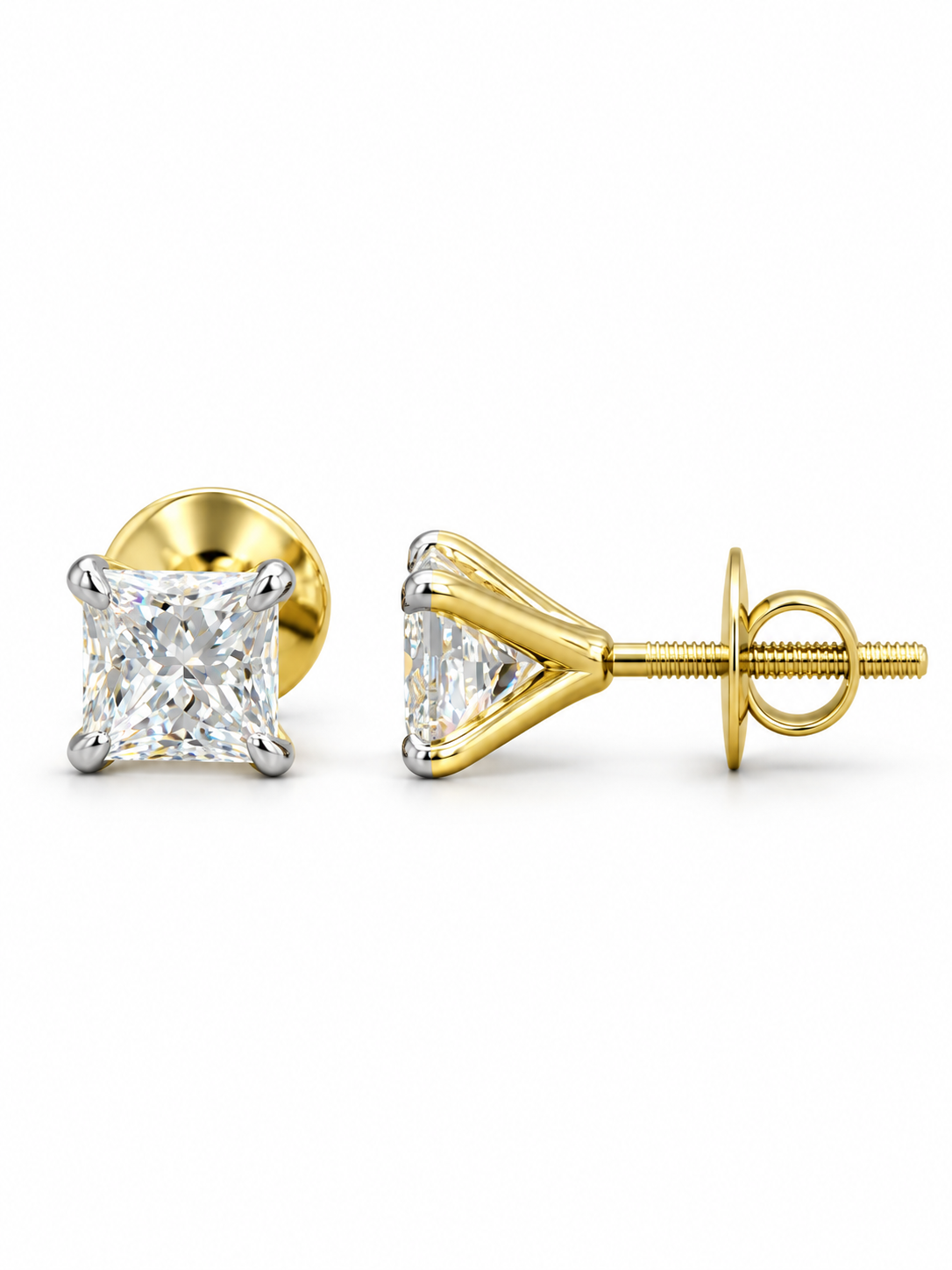Caldrex Thyrix Lab Grown Diamond Earring