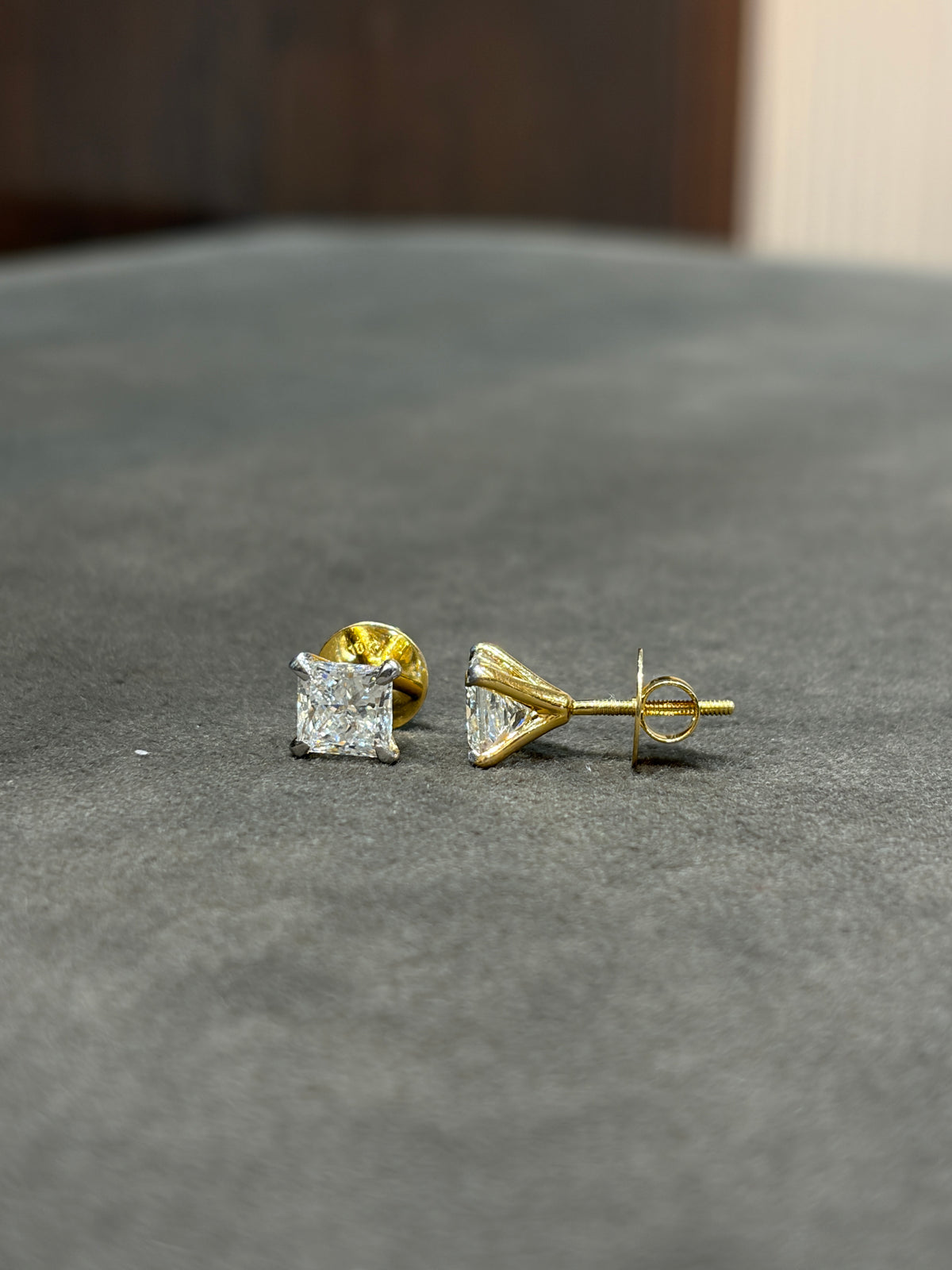 Caldrex Thyrix Lab Grown Diamond Earring