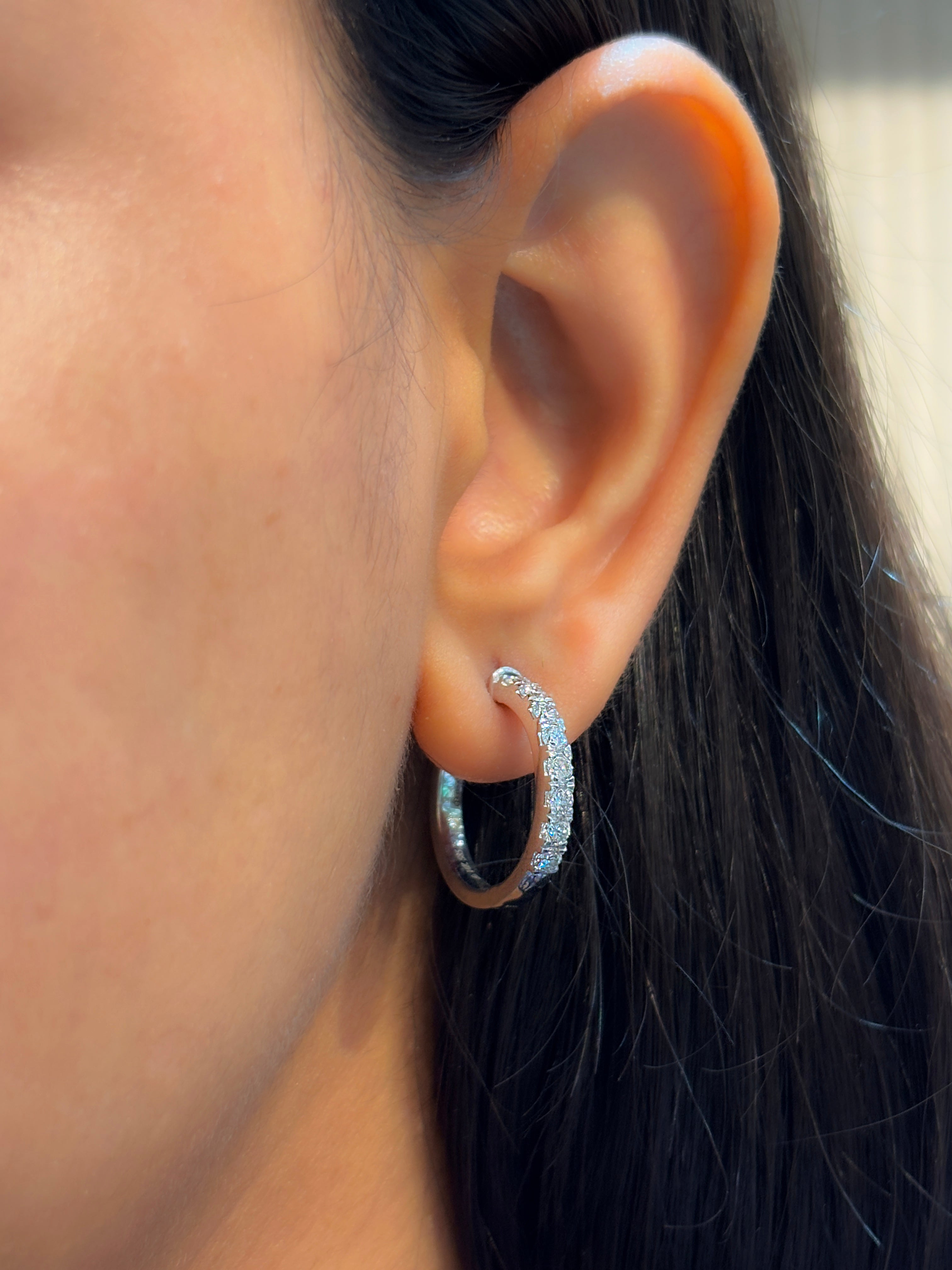 Selara Mint Lab Diamond Earring