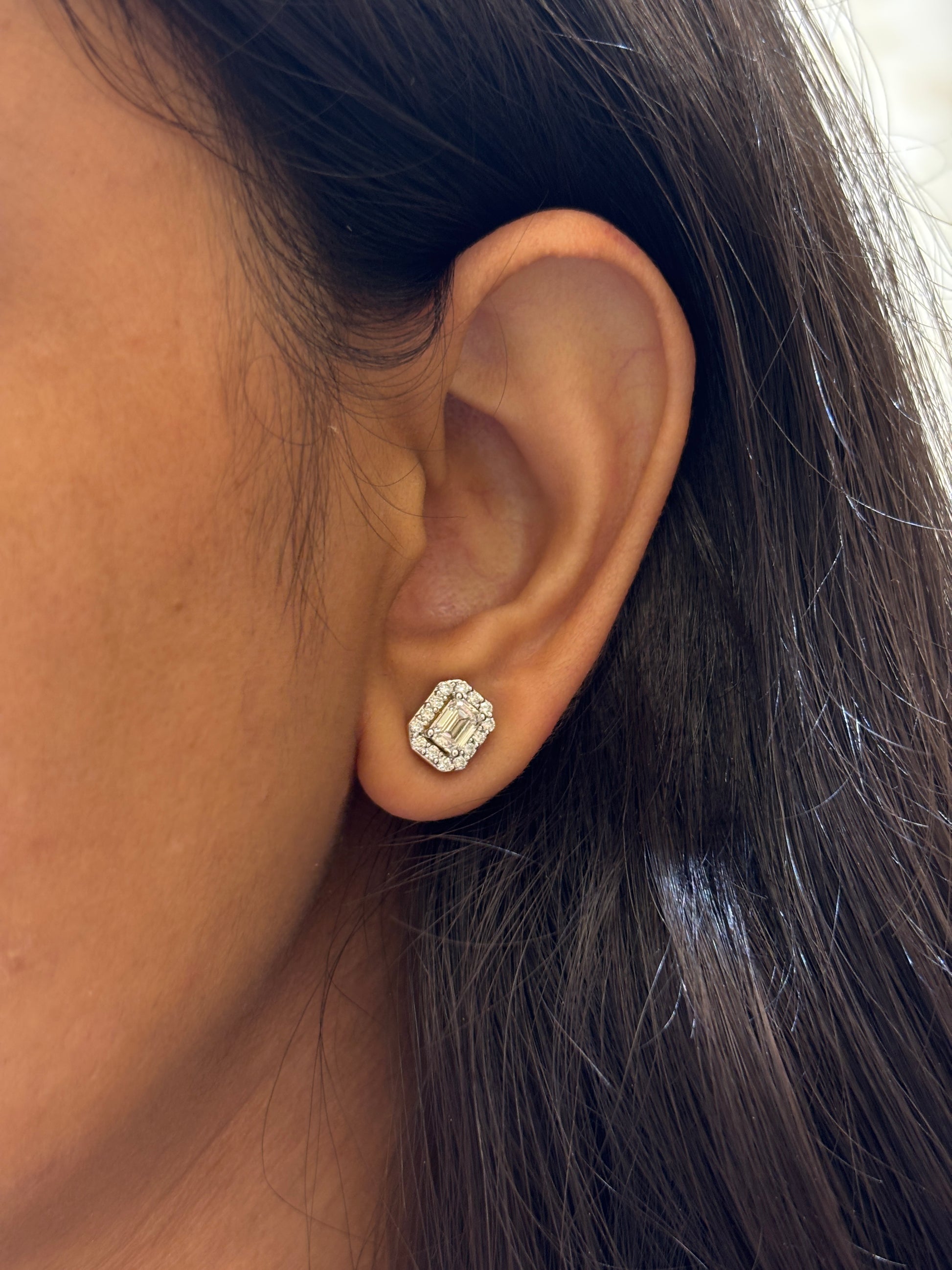 Ivory Pact Lab Diamond Earring - Fiona Diamonds - Fiona Diamonds