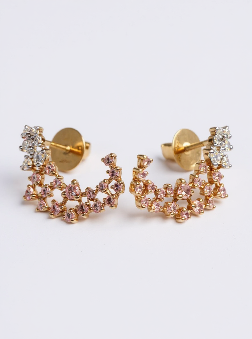 Zyla Whisper Lab Diamond Earring