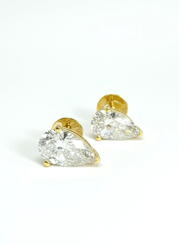 Amber Bloom Lab Diamond Pendant