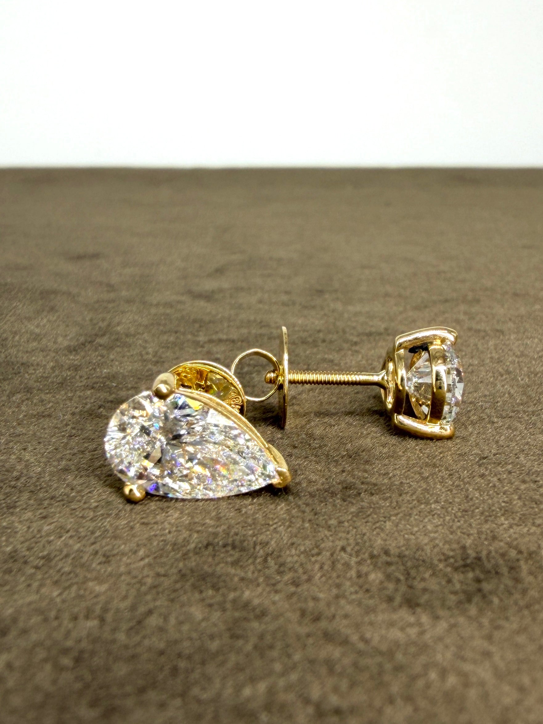 Amber Bloom Lab Diamond Pendant