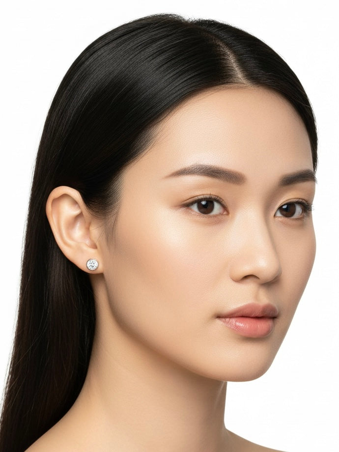 Qyphira Drop Lab Diamond Earring