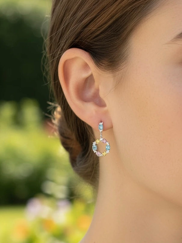 Zyrisa Drop Lab Diamond Earring