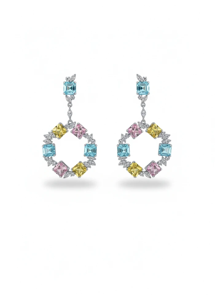 Zyrisa Drop Lab Diamond Earring