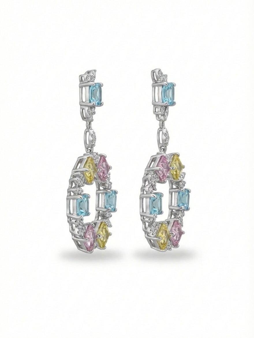 Zyrisa Drop Lab Diamond Earring