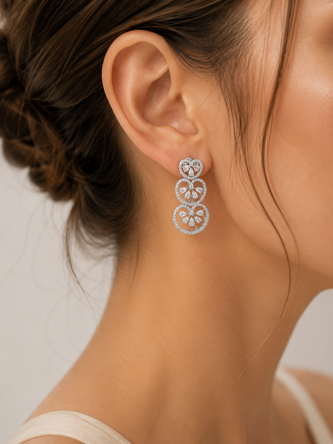 Drelith Fael Lab Diamond Earring