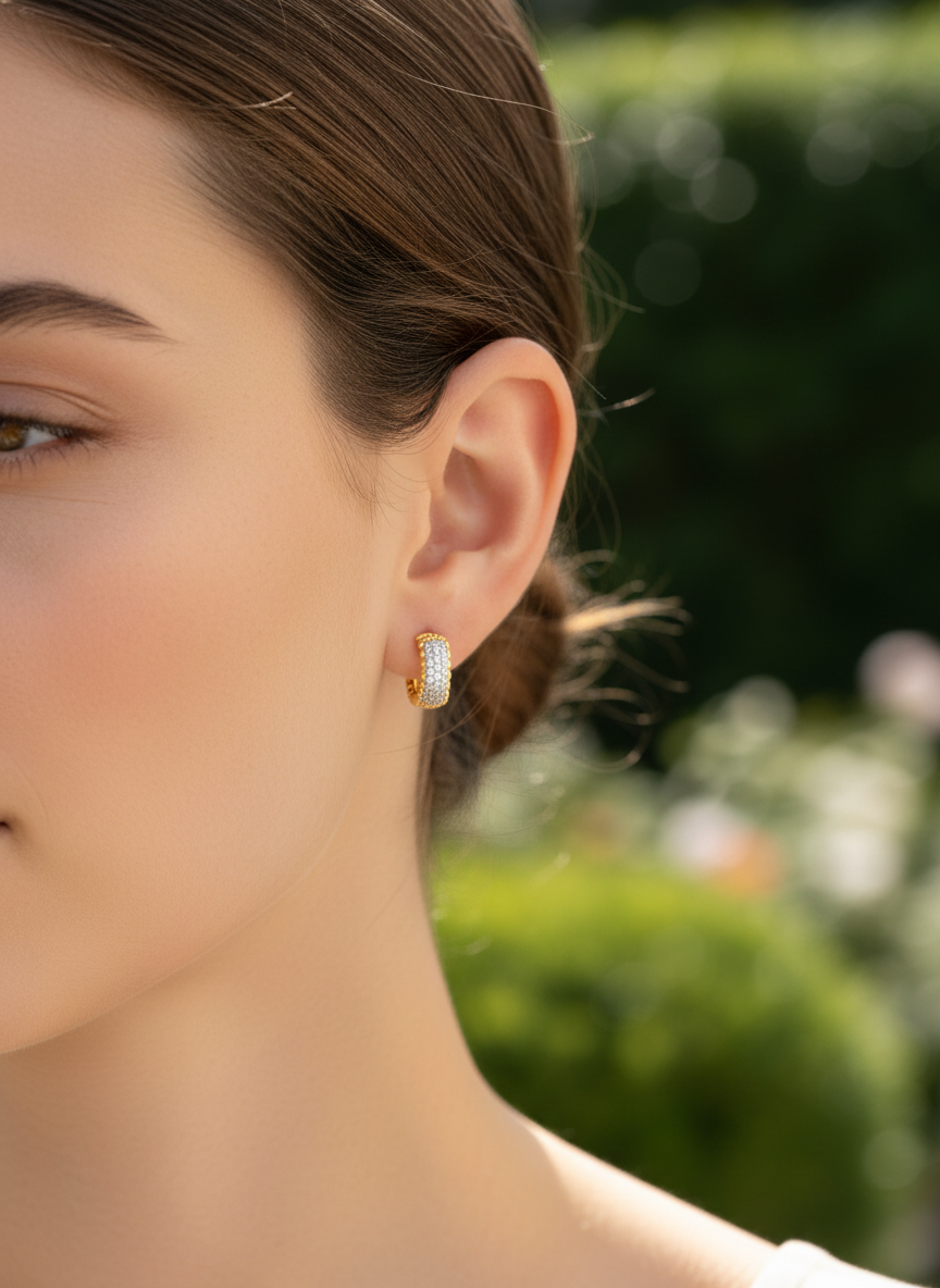 Lyxessa Drop Lab Diamond Earring