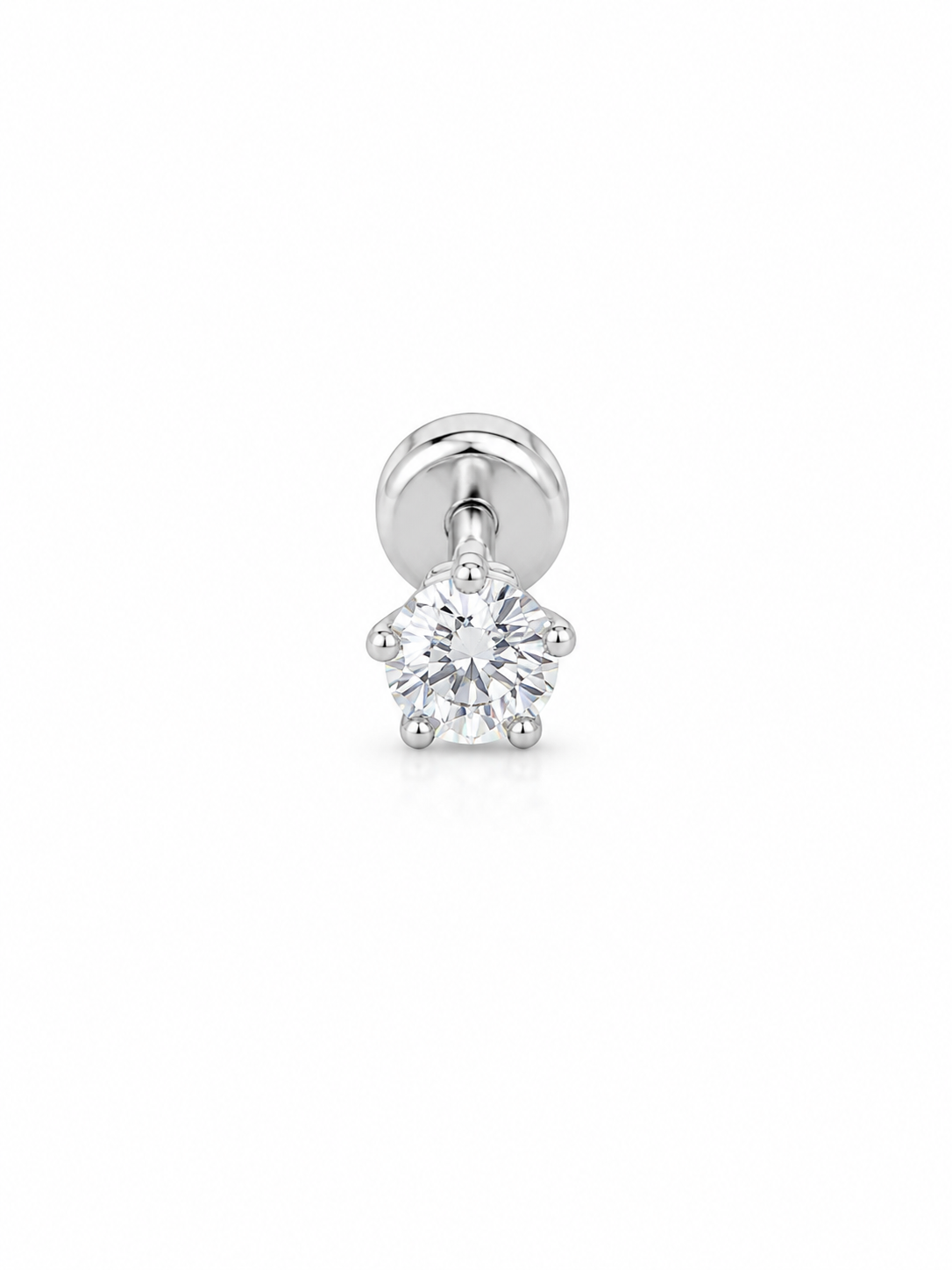 Opaline Lab Diamond Earring