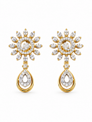 Claudia Mimosa Lab Diamond Earrings