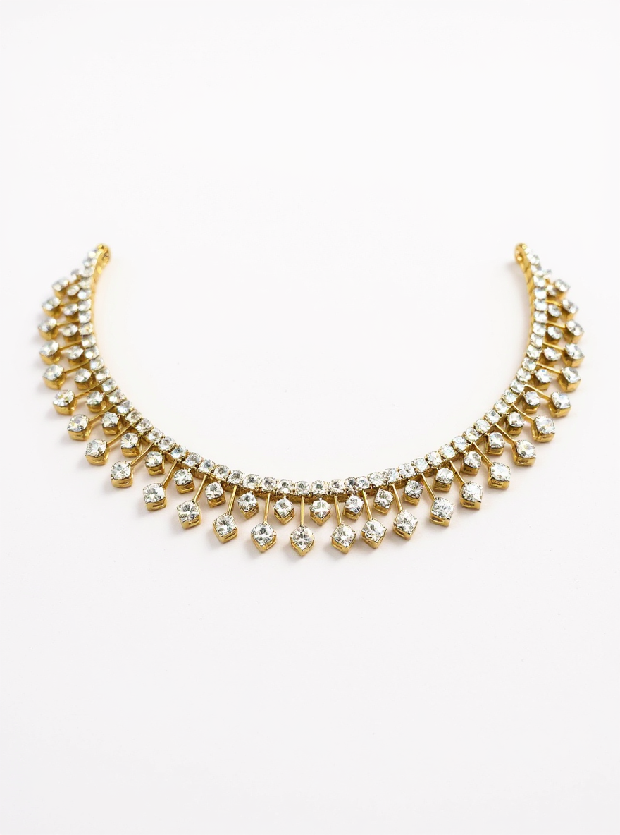 Noor Kiss Lab Diamond Necklace