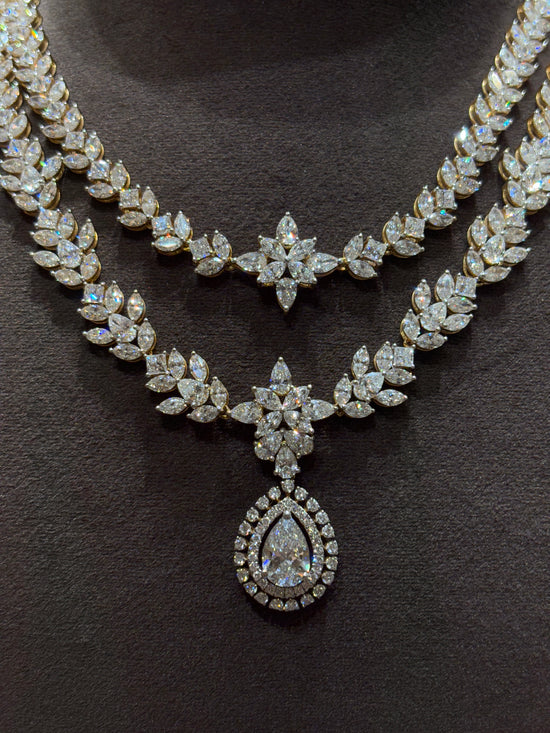 Sivelle Blush Lab Diamond Necklace