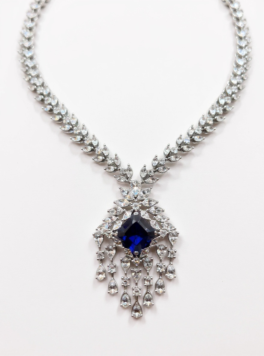 Amylin Thread Lab Diamond Necklace