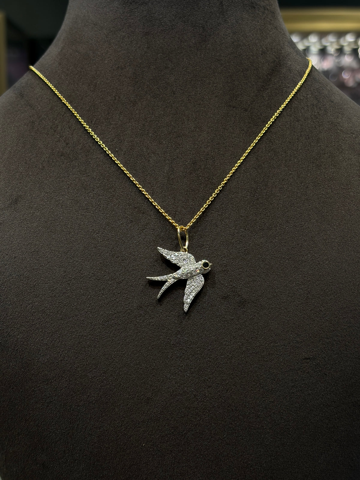 Juno Arc Lab Diamond Pendant