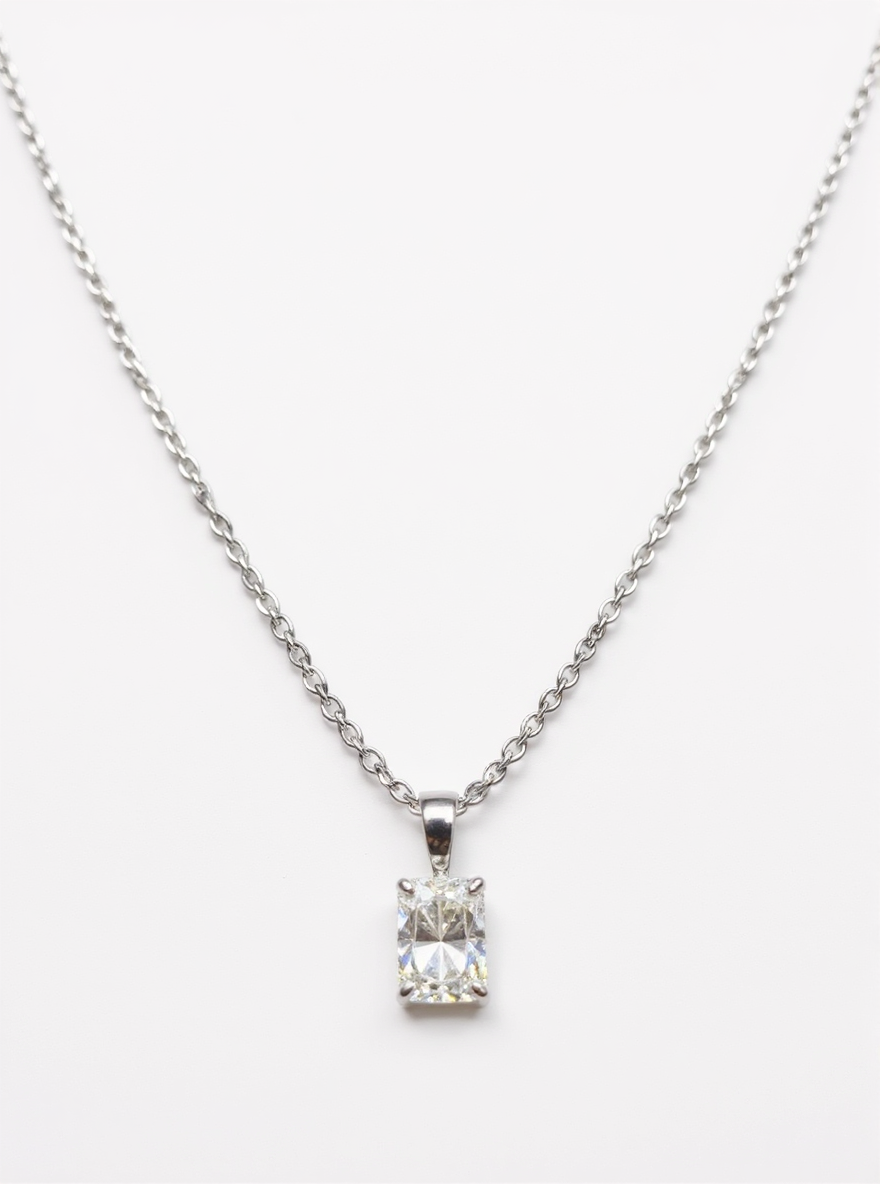 Zena Charm Lab Diamond Pendant