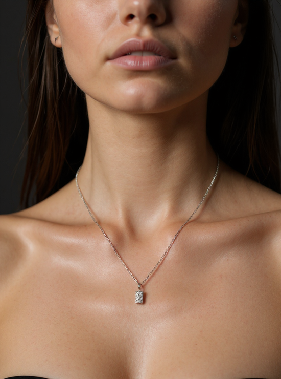 Zena Charm Lab Diamond Pendant