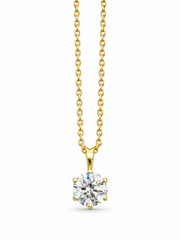 Eliza Dazzle Lab Diamond Pendant