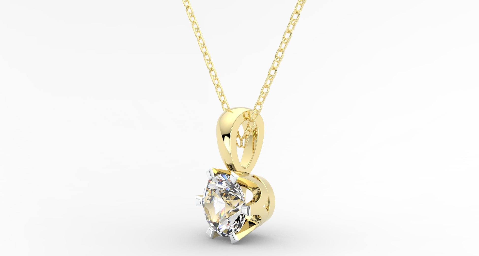 Wanying Lab Diamond Pendant – Starlit & Sophisticated