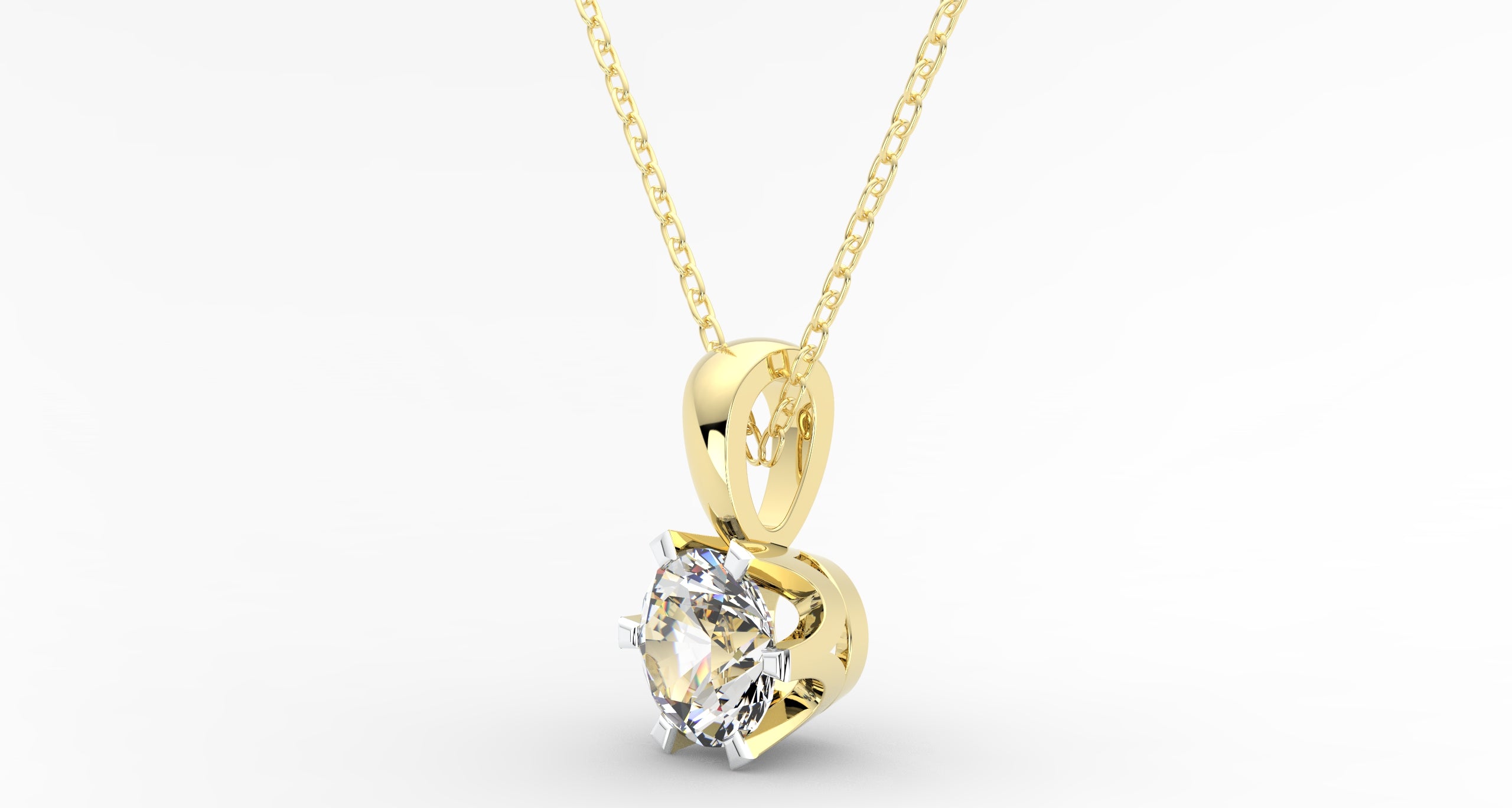 Wanying Lab Diamond Pendant – Starlit & Sophisticated