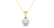 Wanying Lab Diamond Pendant – Starlit & Sophisticated
