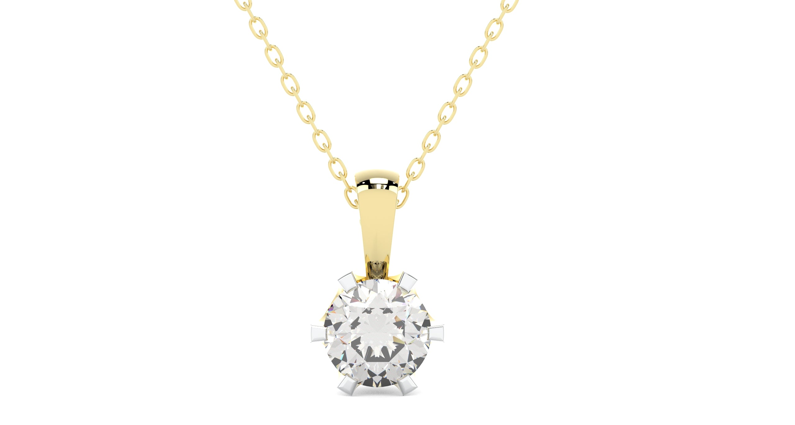 Wanying Lab Diamond Pendant – Starlit & Sophisticated