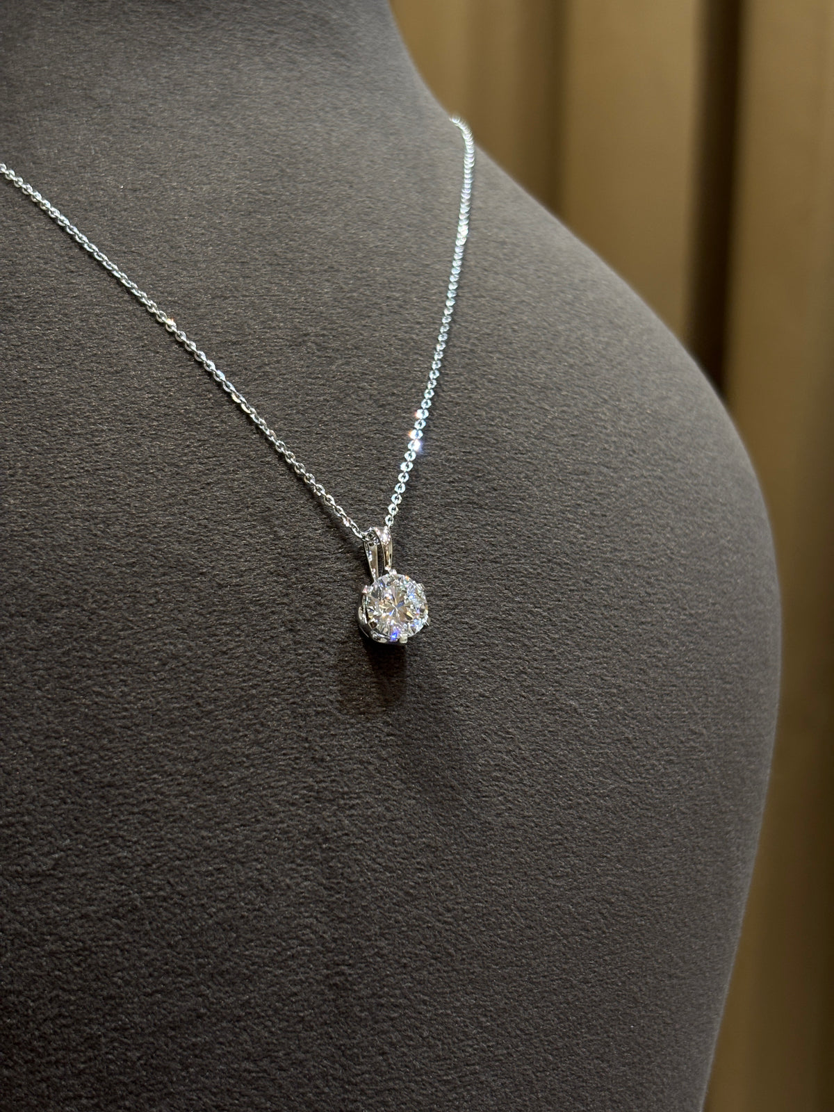 Soliven Kael Lab Grown Diamond Pendant