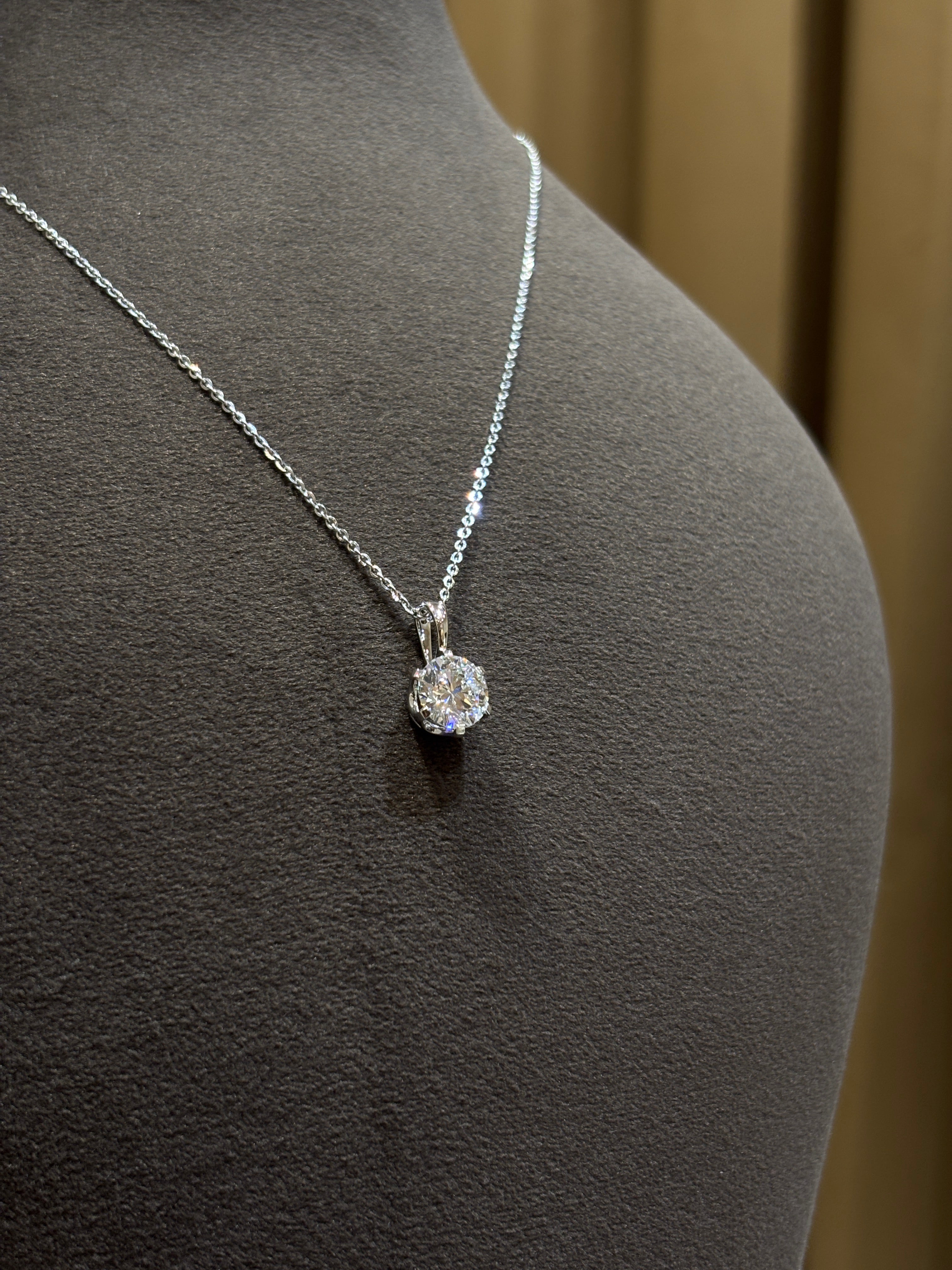 Soliven Kael Lab Grown Diamond Pendant