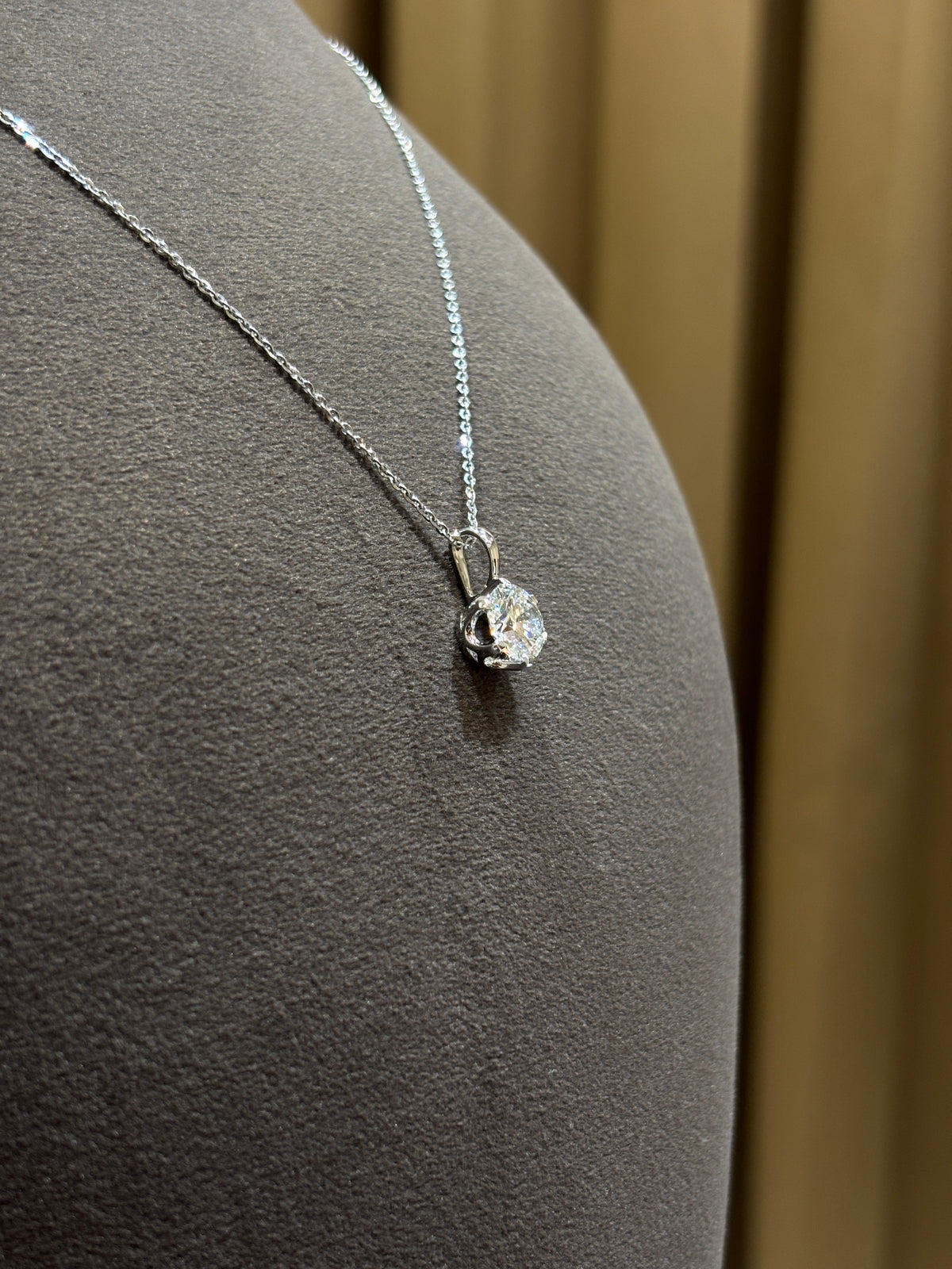 Soliven Kael Lab Grown Diamond Pendant