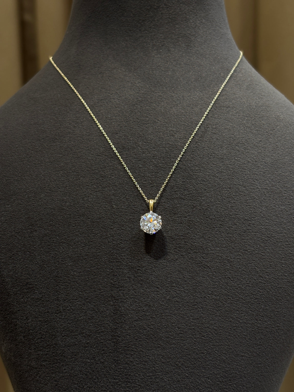 Zerova Deln Lab Grown Diamond Pendant