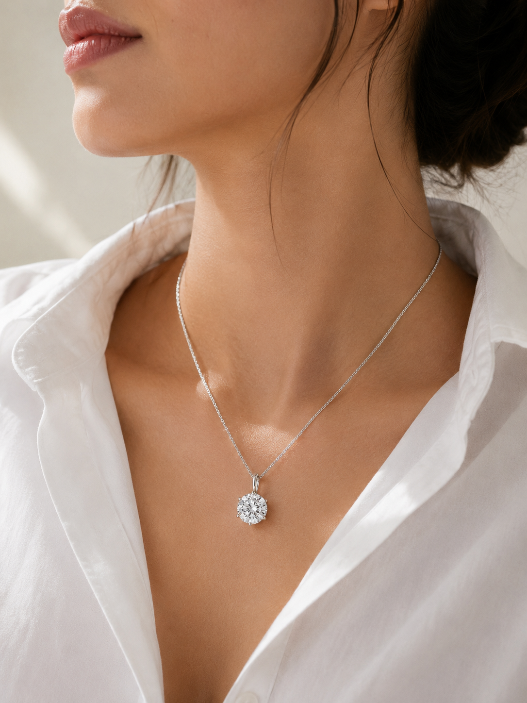 Orvane Soli Lab Grown Diamond Pendant